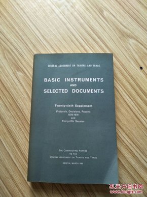 BASIC INSTRUMENTS AND SELECTED DOCUMENTS