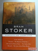 （英文原版）Bram Stoker: Five Novels: Complete and Unabridged (Library of Essential Writers Series)  精装