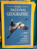 现货 national geographic美国国家地理1981年2月中国西部含西印度群岛地图