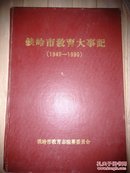 铁岭市教育大事记(1949-1990)