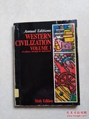 新大75号英文原版书 WESTERN CIVILIZATION  VOLUME I （大16开平装 1991年）