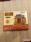 中国风情-中国戏院（木质模型玩具）