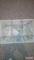 现货national geographic美国国家地理地图1927年2月马里兰州，特拉华州地图