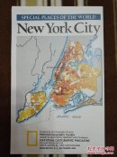National Geographic国家地理杂志地图系列之1990年9月 New York City 纽约地图
