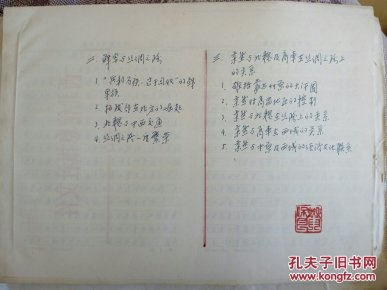 兰州大学历史系研究员樊保良～丝绸之路研究文稿（16开八章节7册全）