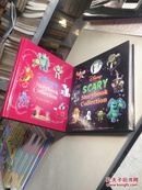 英文原版  ： Disney scary storybook collection + Disney scary storybook collection VOLUME2   迪斯尼惊悚系列故事书共2册合售