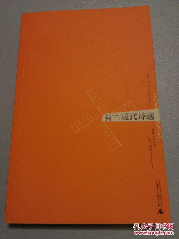荷兰文化文学丛书:荷兰现代诗选     SL—LL9