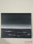 无款油画 一幅 海