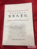 甘肃省机械工业百年大事记