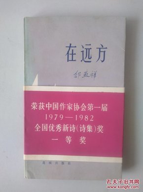 海韵丛书：《在远方》—— 本书荣获中国作家协会第一届1979-1982全国优秀新诗（诗集）奖一等奖