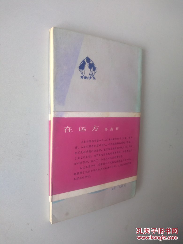 海韵丛书：《在远方》—— 本书荣获中国作家协会第一届1979-1982全国优秀新诗（诗集）奖一等奖