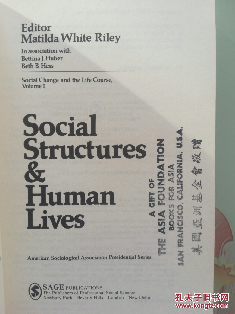 Social Structures Human Lives