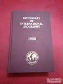 DICTIONARY OF INTERNATIONAL BIOGRAPHY 1980【详情看图】 国际名人传记辞典;