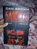 【德文原版精装】DAN BROWN SAKRILEG