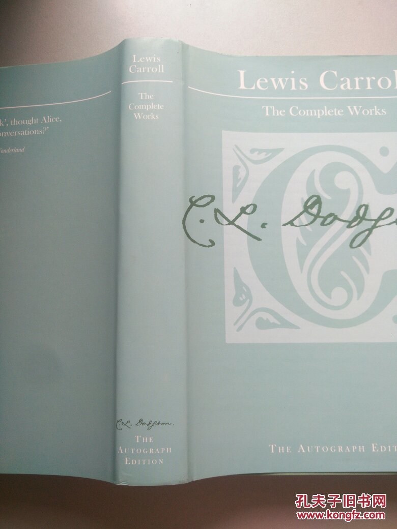 Lewis  Carroll:The  Complete  Works(卡罗尔全集)精装