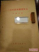 一百年阴阳历对照表:自1862至1961