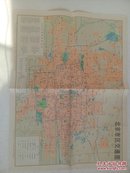 北京市区交通图1987一版修订北京24印