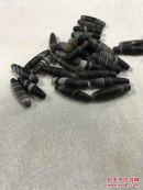 老玛瑙珠子32个