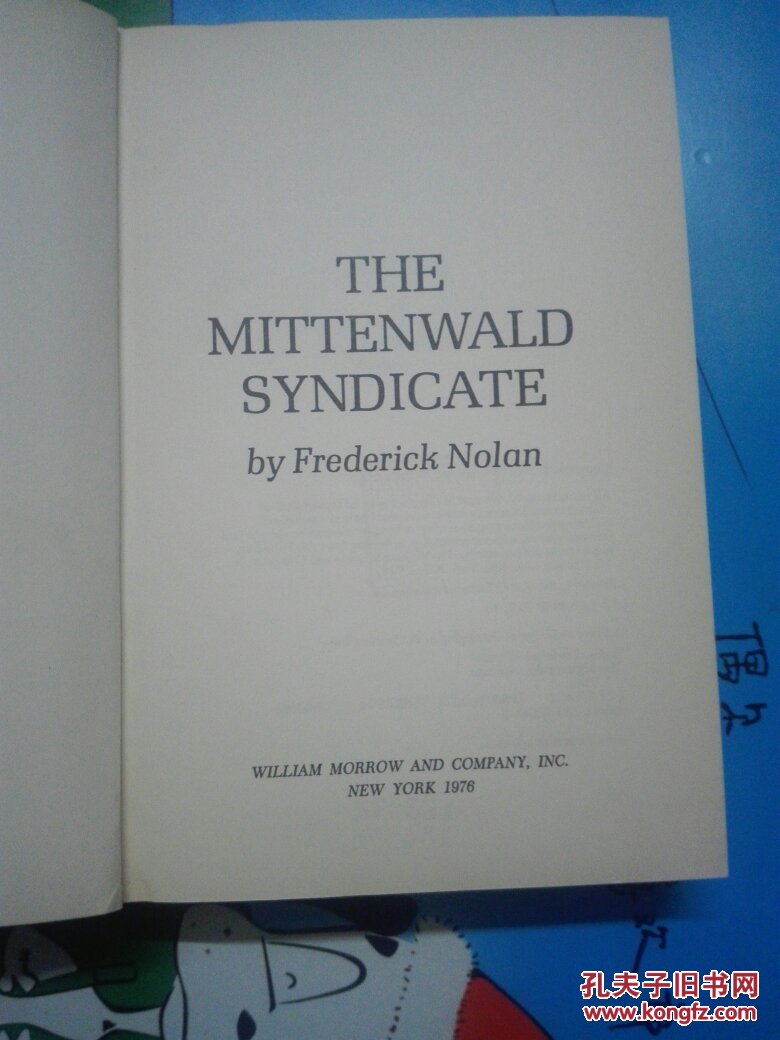THE  MITTENWALD  SYNDICATE