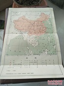 中国政区66年地图一张