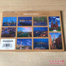 油画上海  创意油画风景摄影明信片