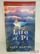 少年Pi的奇幻漂流 Yann Martel：Life of Pi   (A Harvest Book 口袋版) (电影原著)