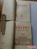 复印报刊专题资料：农业科学技术 1963年7—12月//中国农业科学(月刊)：1962年第1—10.12期(缺第11期)/1963年第1.3—6期 3厚册合售