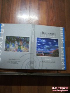施哲三油画选集(生命的投影与回音)全二册(大16开精装本)