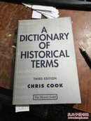 A DICTIONARY OF HISTORICAL TERMS 字典的历史上