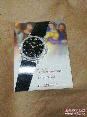 CHRISTIE’S HONG KONG IMP OR TANT WATCHES 2005