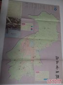 杭州详图1989一版一印 手绘地图