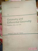 GEOMETRY AND DIFFERENTIAL GEOMETRY:几何与微分几何（英文书16开）