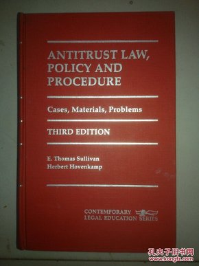 ANTITRUST LAW, POLICY AND PROCEDURE