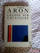 Raymond Aron / Leçons l'histoire / lecons 雷蒙·阿隆 《历史演讲录》 法语原版