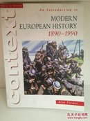 欧洲现代史 An Introduction to Modern European History, 1890-1990 （欧洲史）英文原版书