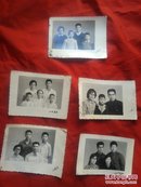 六七十年代全家福老照片5张