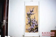 紫气东来精品四尺条幅十品花鸟画梅花