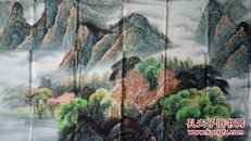 中国海洋画派创始人、中国美术家协会会员宋明远精品山水178*95