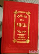 ANNUARIO DELLA NOBILTA'ITALIANA意大利古老家族年鉴全集1-4册