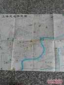 八十年代上海交通游览图