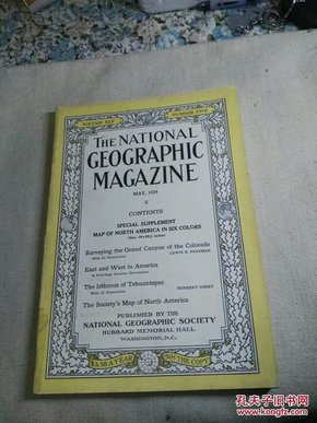 THE NATIONAL GEOGRAPHIC MAGAZINE  MAY 1924