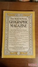 （从美国发货）national geographic美国国家地理1938年4月含欧洲巴尔干，希腊，罗兹岛，奥地利等内容彩色插图