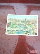 1960年明信片【上海人民公园水榭】