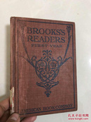 brookss readers firse year 1906年 清末 美国教课书！内多插图！彩图！