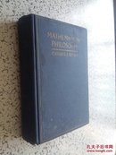 MATHEMATICAL PHILOSOPHY CASSIUS J KEYSER毛边本【书名 详情请看图】