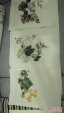 来楚生画选（内页全新16张全