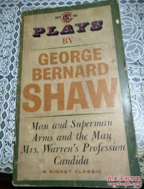 PLAYS BY GEORGE BERNARD SHAW
