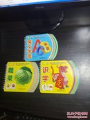 蔬菜-宝宝彩虹卡  十  识字-宝宝彩虹卡 十 英文字母-宝宝彩虹卡（3本合售）[3-5岁]