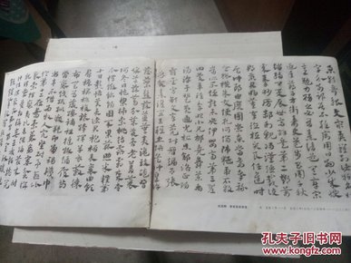 画页---大众书画（报）花鸟（陆抑非），吴团良的画，尚书礼部侍郎墓志（米芾）残4