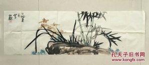 来楚生侄孙，宋城画院院长～来仲棣作品，110*33厘米